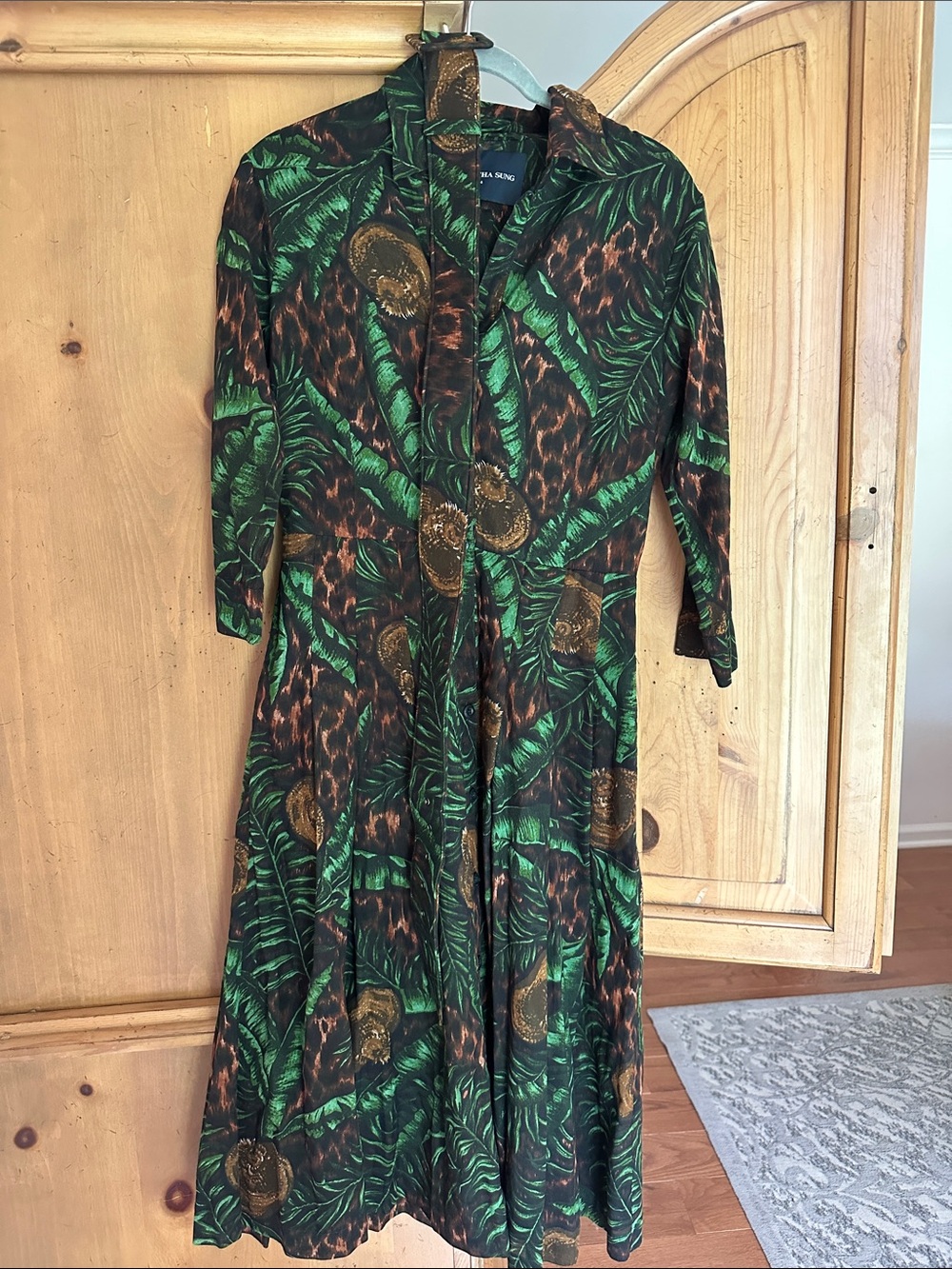 Samantha Sung Shirtdress with matching belt